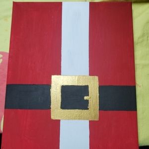 Small Christmas canvas